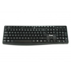 Equip 245211 teclado Oficina USB QWERTY Espaol Negro