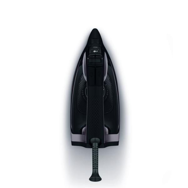 Rowenta DW4345 Plancha a vapor Suela de acero inoxidable 2600 W Negro, Rosa