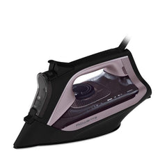 Rowenta DW4345 Plancha a vapor Suela de acero inoxidable 2600 W Negro, Rosa