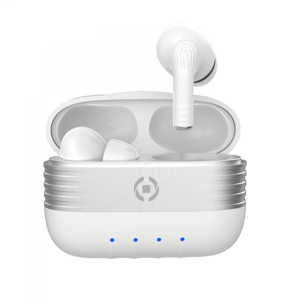 Celly Slim1 Auriculares Inalámbrico Dentro de oído Llamadas/Música Bluetooth Blanco