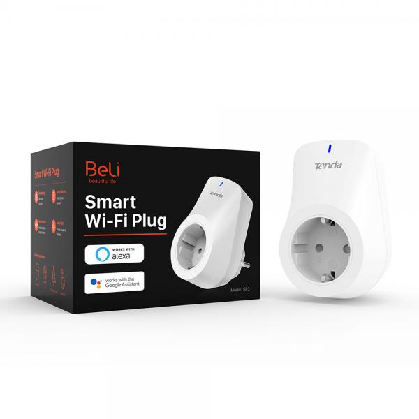 Enchufe inteligente tenda beli sp3 4 - pack smart wifi plug