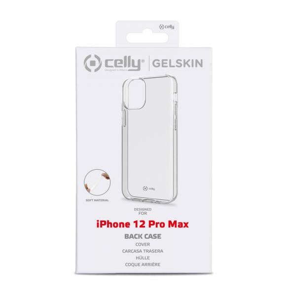 Celly Gelskin funda para teléfono móvil 17 cm (6.7") Transparente