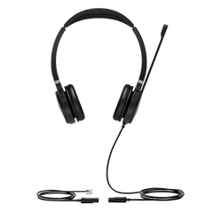 Yealink YHS36 Auriculares Alámbrico Diadema Oficina/Centro de llamadas Negro, Plata