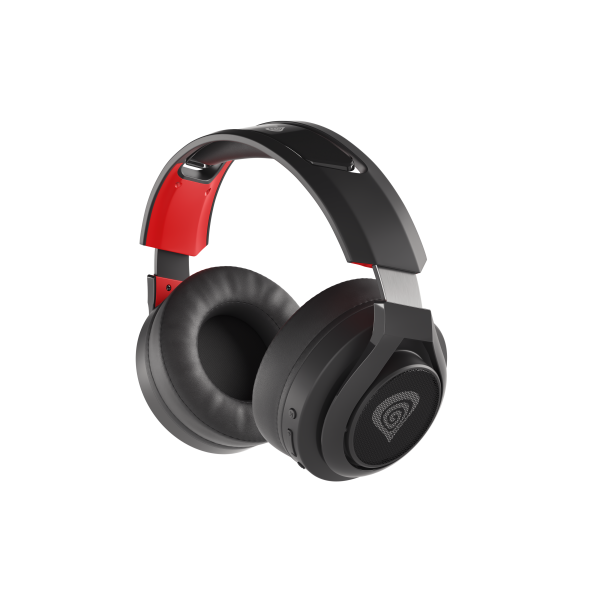 Auriculares Gaming Inalambrico Genesis Selen 400 2.0 Mini Jack, Usb Negro-rojo