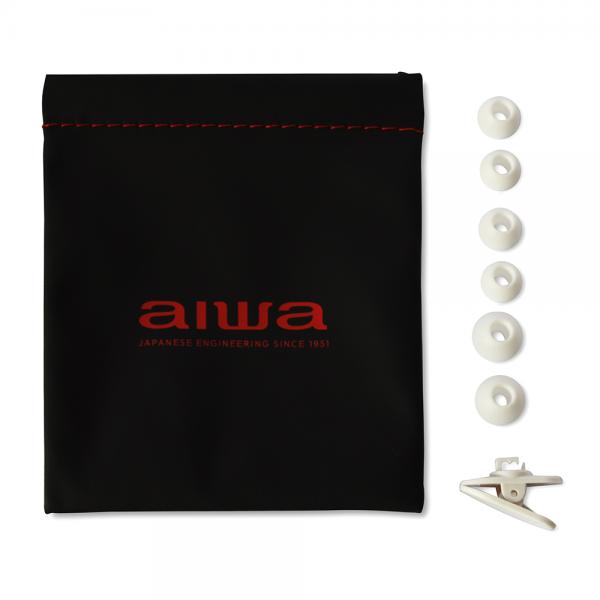 Aiwa ESTM-500WT auricular y casco Auriculares Alámbrico Dentro de oído Música Blanco