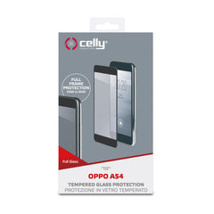 Celly FULLGLASS961BK mobile phone screen/back protector Protector de pantalla Oppo 1 pieza(s)