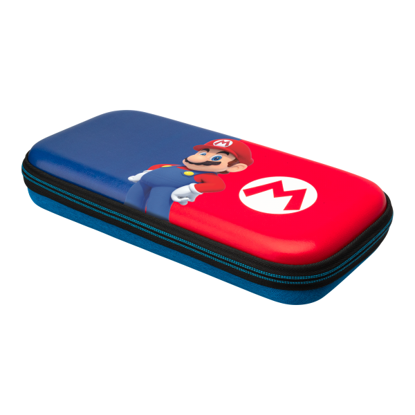 Pdp Slim Deluxe Travel Case Super Mario (azul/rojo) (lite) (Switch Funda) Pdp