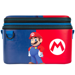 Pdp Pull-n-go Case Super Mario (mario Azul Y Rojo) (lite) (Switch Accesorio) Pdp