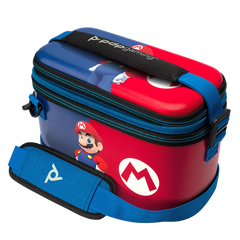 Pdp Pull-n-go Case Super Mario (mario Azul Y Rojo) (lite) (Switch Accesorio) Pdp