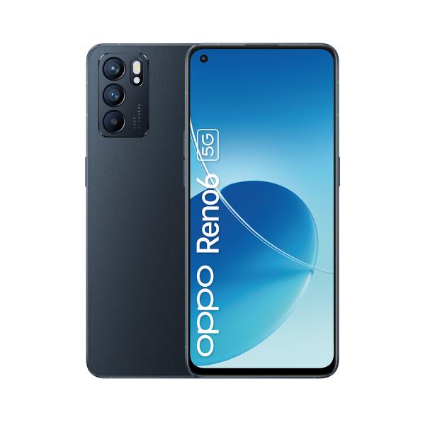 Oppo Reno 6 16,3 cm (6.43") SIM doble Android 11 5G USB Tipo C 8 GB 128 GB 4300 mAh Negro