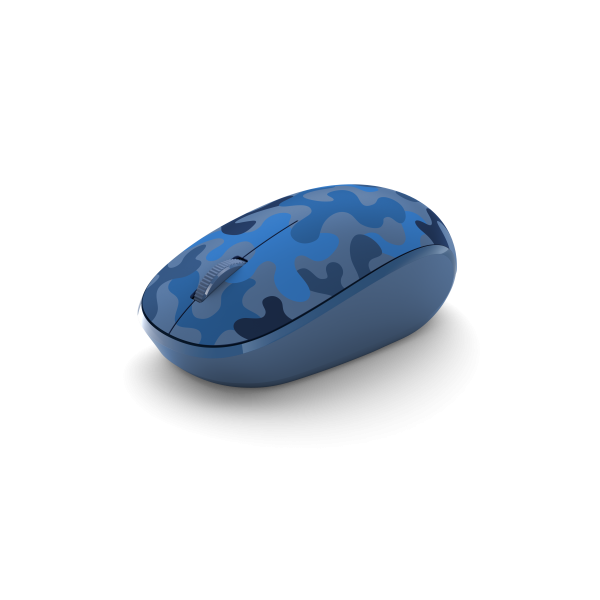 Ratón Microsoft Bluetooth Mouse Blue Camo (limited Edition) (sensor Optico De 1.000 Ppp Reales)