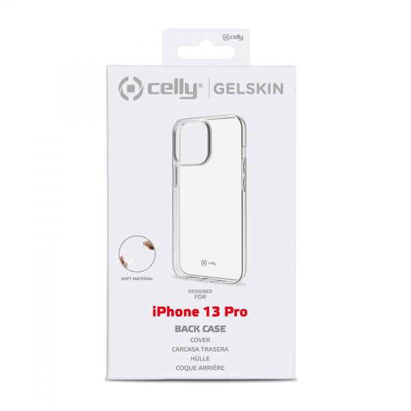 Celly GELSKIN Apple iPhone 13 Pro funda para teléfono móvil 15,5 cm (6.1") Transparente