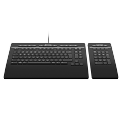 3dconnexion Keyboard Pro with Numpad teclado Oficina USB Negro