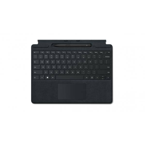 Microsoft Signature with Slim Pen 2 Negro Microsoft Cover port QWERTY Portugués