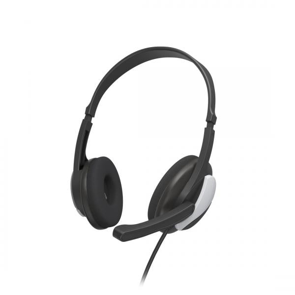 Hama "HS-P100 V2" Auriculares de oficina para PC, estéreo, negro