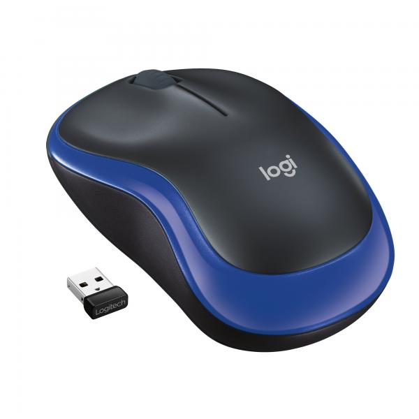 Logitech M185 ratón Oficina Ambidextro RF inalámbrico ptico 1000 DPI