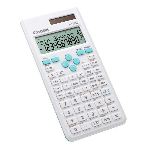 Calculadora canon cientifica f - 715sg dbl blanca - azul