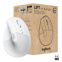 Logitech Lift for Business ratón Oficina mano derecha RF Wireless + Bluetooth ptico 4000 DPI