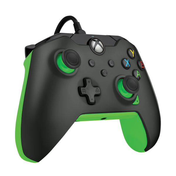 Pdp Wired Controller Neon Black + Game Pass 1 Mes (xbone) (Xbox Series X Mando) Pdp