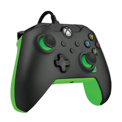 Pdp Wired Controller Neon Black + Game Pass 1 Mes (xbone) (Xbox Series X Mando) Pdp