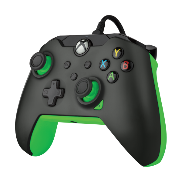 Pdp Wired Controller Neon Black + Game Pass 1 Mes (xbone) (Xbox Series X Mando) Pdp