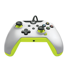 Pdp Wired Controller Electric White + Game Pass 1 Mes (xbone/pc) (Xbox Series X Mando) Pdp