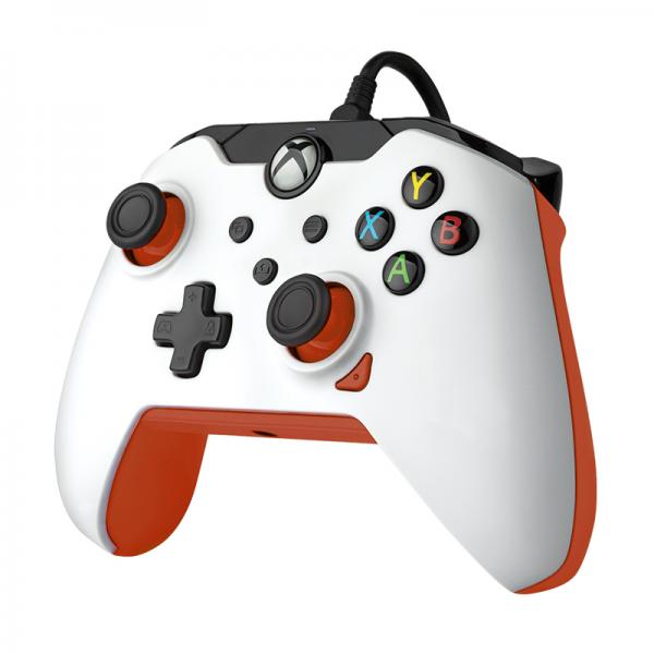 Pdp Wired Controller Atomic White + Game Pass 1 Mes (xbone) (Xbox Series X Mando) Pdp