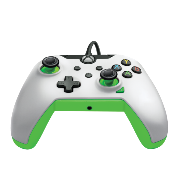 Pdp Wired Controller Neon White + Game Pass 1 Mes (xbone/pc) (Xbox Series X Mando) Pdp