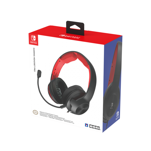 Hori Gaming Headset Pro Black (negro) (lite/oled) (Switch Cascos) Hori