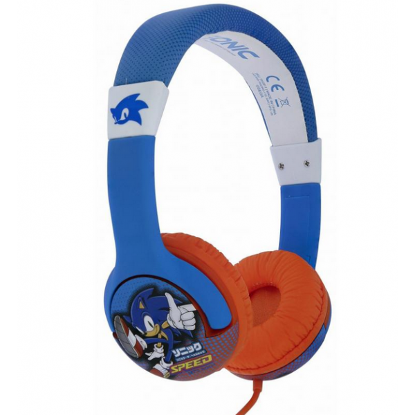 Otl Wired Headphones Sonic The Hedgehog Speed (ps4/xbox/switch/movil/tablet) (Auriculares) Otl