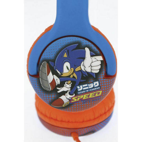 Otl Wired Headphones Sonic The Hedgehog Speed (ps4/xbox/switch/movil/tablet) (Auriculares) Otl