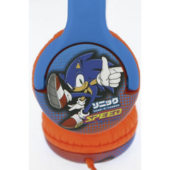 Otl Wired Headphones Sonic The Hedgehog Speed (ps4/xbox/switch/movil/tablet) (Auriculares) Otl