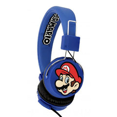 Otl Tween Folding Headphone Super Mario Blue (azul) (switch/movil/tablet/pc) (Auriculares) Otl