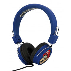 Otl Tween Folding Headphone Super Mario Blue (azul) (switch/movil/tablet/pc) (Auriculares) Otl