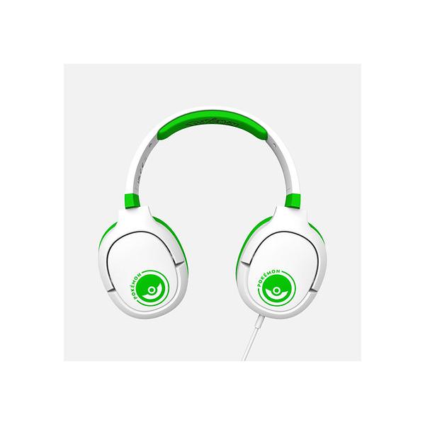 Otl Pro G1 Gaming Headphones Pokemon Pokeball White / Green (blanco/verde)(switch/tablet/movil/pc) (Auriculares) Otl