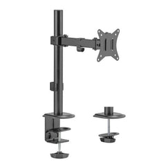 Equip Soporte de escritorio articulado para monitor de 17-32, negro