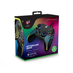 Pdp Afterglow Wave Wired Controller Black (negro) + Game Pass 1 Mes (xbone) (Xbox Series X Mando) Pdp