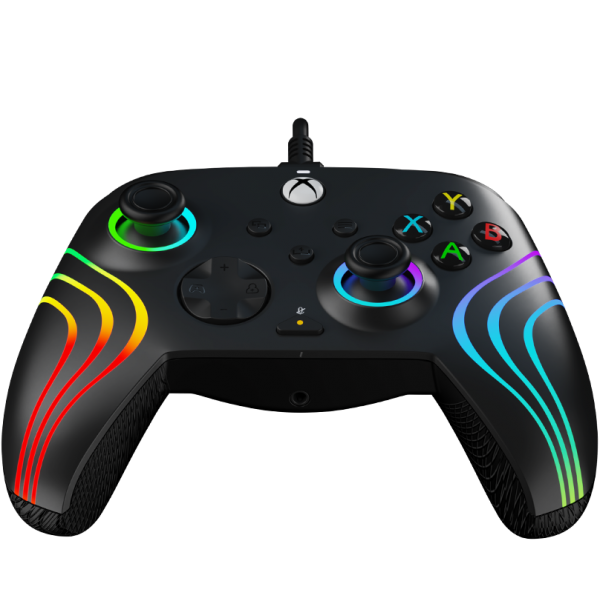 Pdp Afterglow Wave Wired Controller Black (negro) + Game Pass 1 Mes (xbone) (Xbox Series X Mando) Pdp