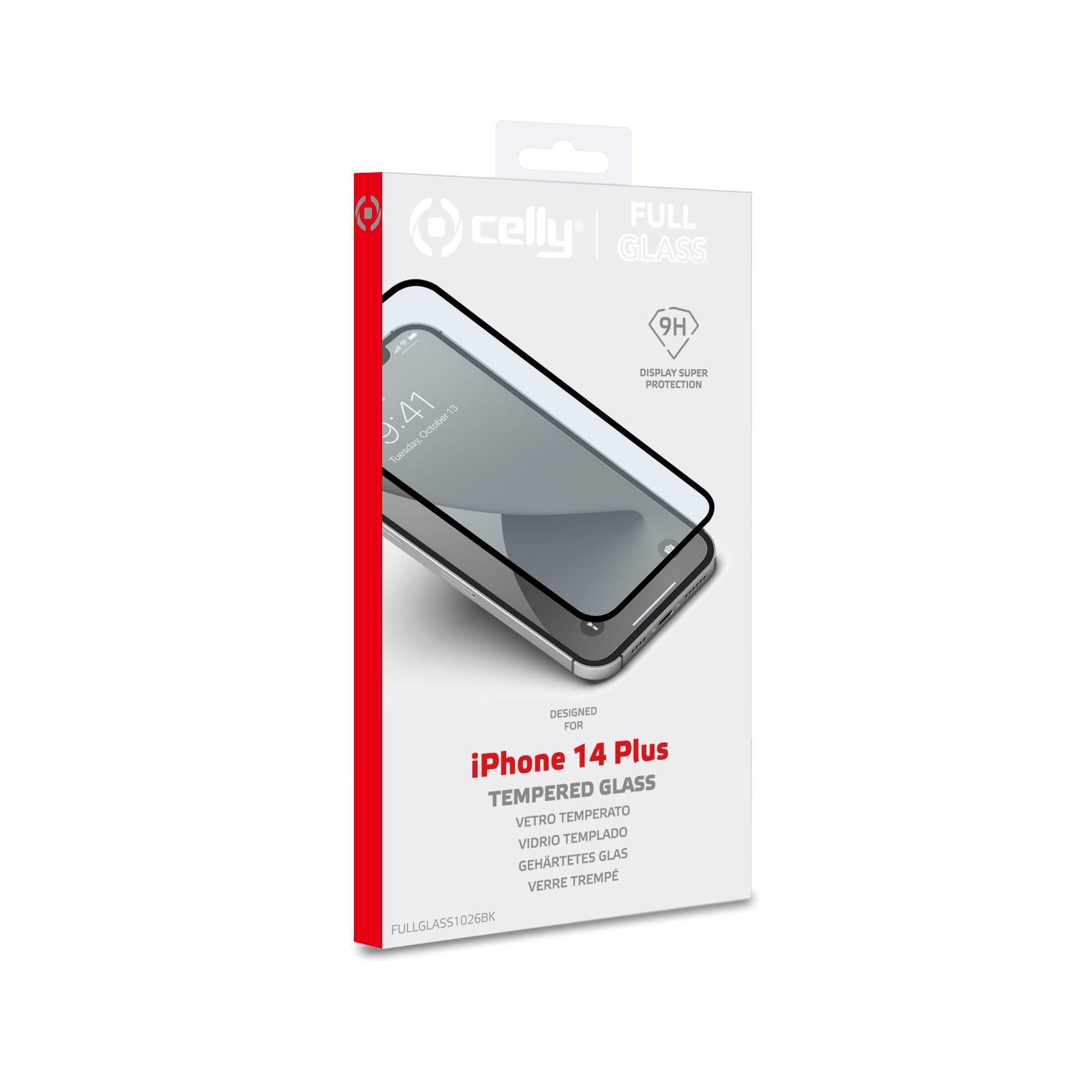 Celly Full Glass Protector de pantalla Apple 1 pieza(s)