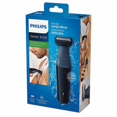 Afeitadora corporal philips bodygroom 3000 1 peine guia - 3mm - recorta - afeita - lavable - ducha