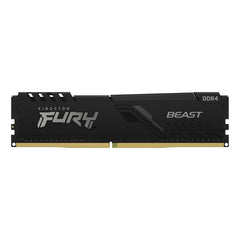 Memoria ram ddr4 16gb kingston - 3200mhz - pc4 - 25600 - fury beast rgb - negro - 1.2v