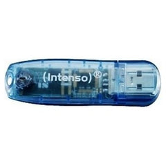 Memoria usb 2.0 intenso rainbow 4gb azul