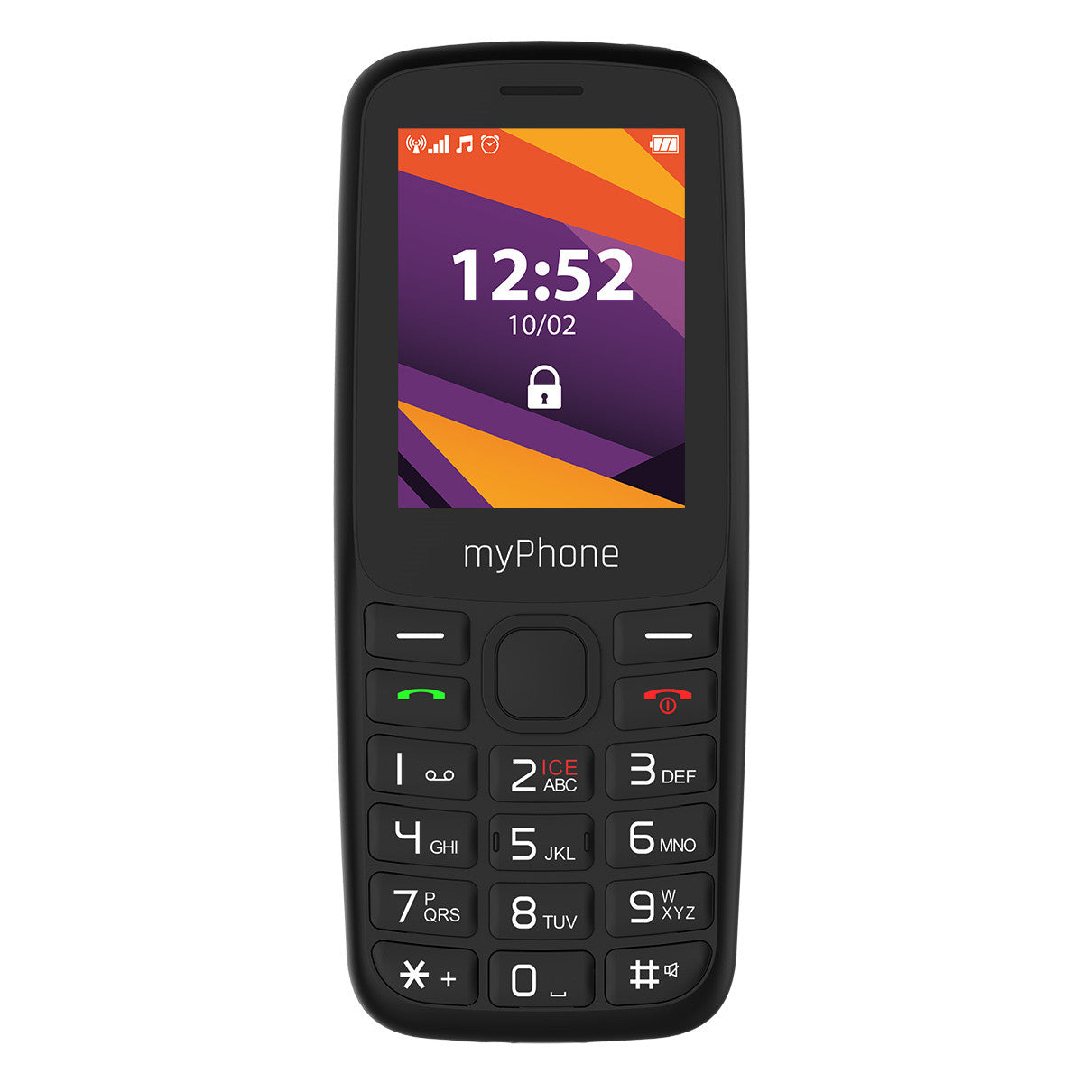 Telefono movil myphone 6410 2.4 pulgadas - 4g - negro