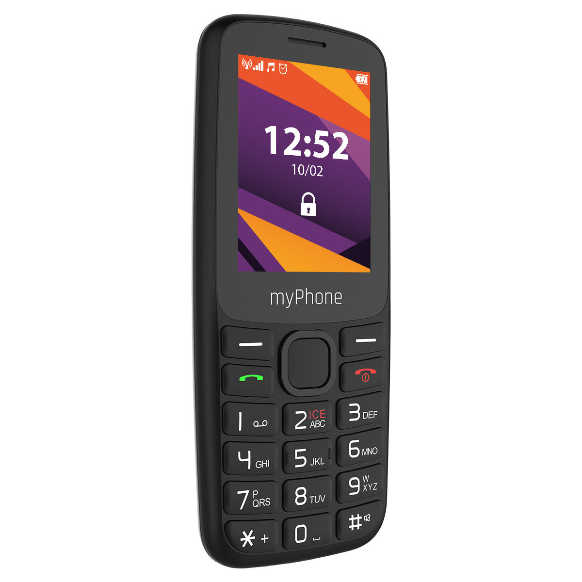 Telefono movil myphone 6410 2.4 pulgadas - 4g - negro