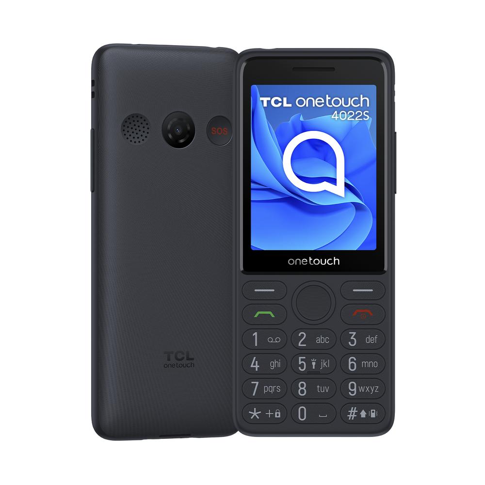 Telefono movil tcl one touch 4022s para personas mayores gris