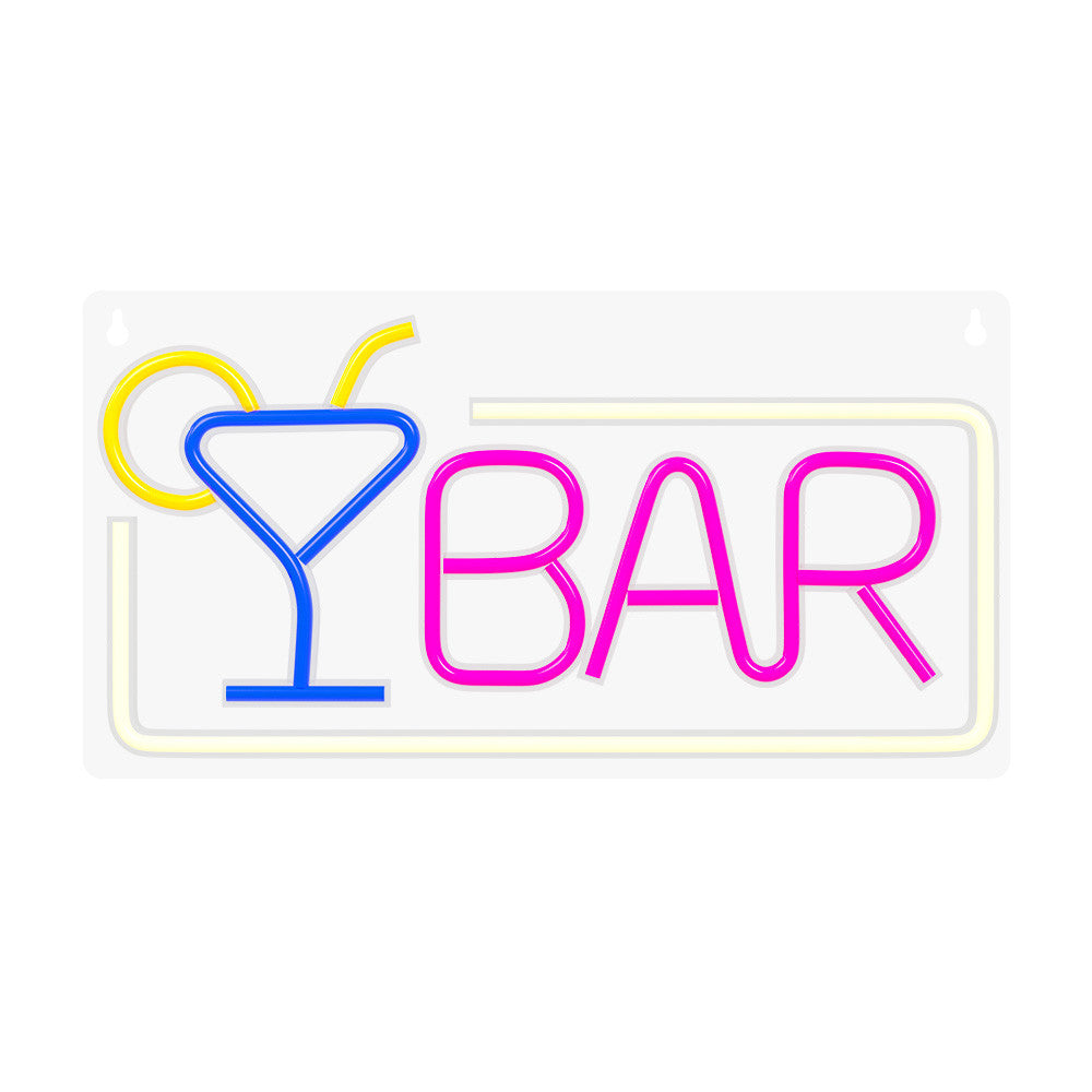 Lampara forever neon plexi led bar multicolor