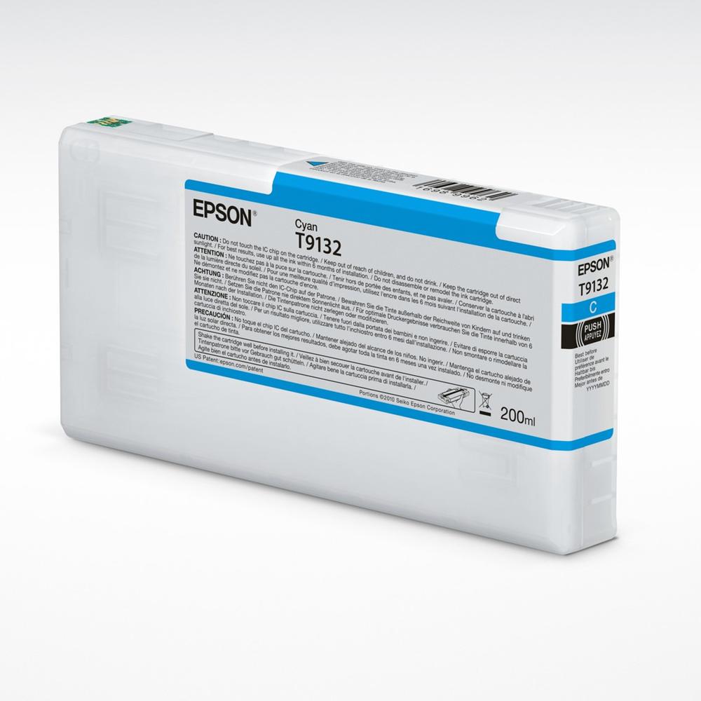 Cartucho tinta epson t9132 cyan 200ml