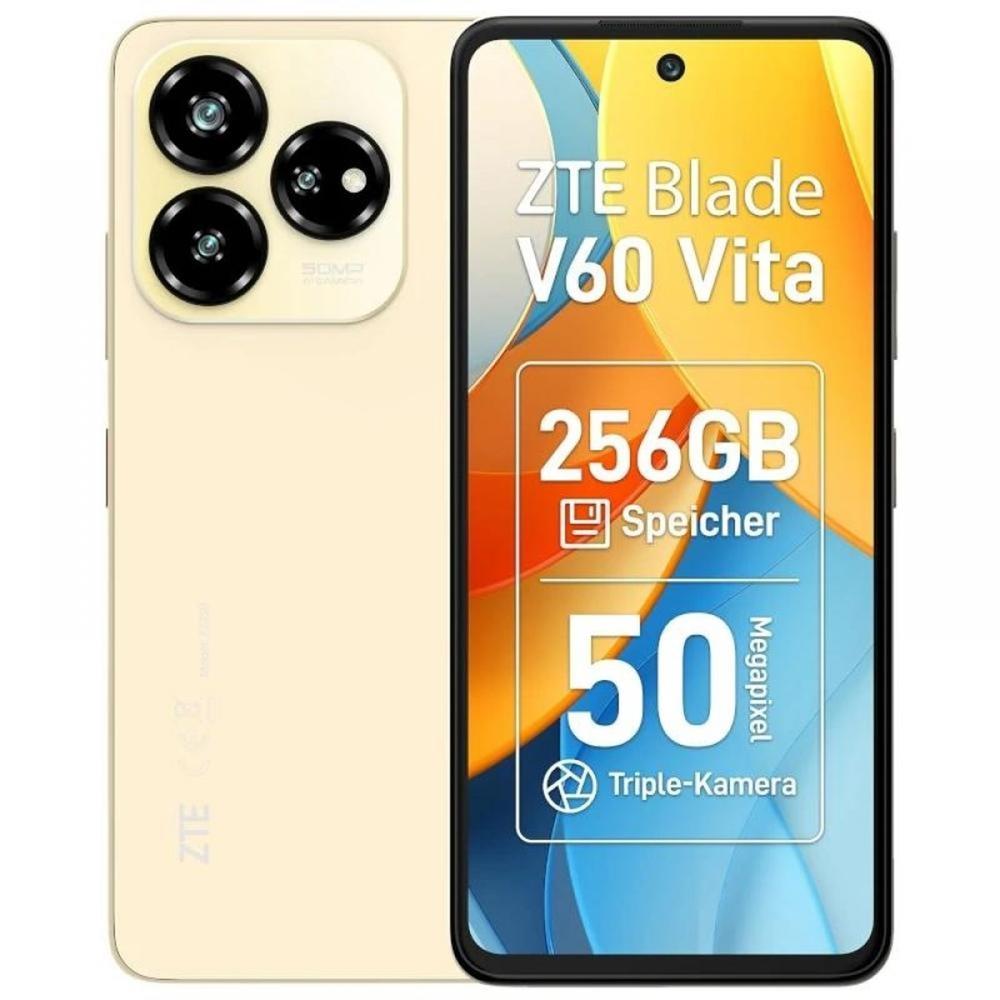 Movil zte blade v60 vita 6+10 - 256gb oro