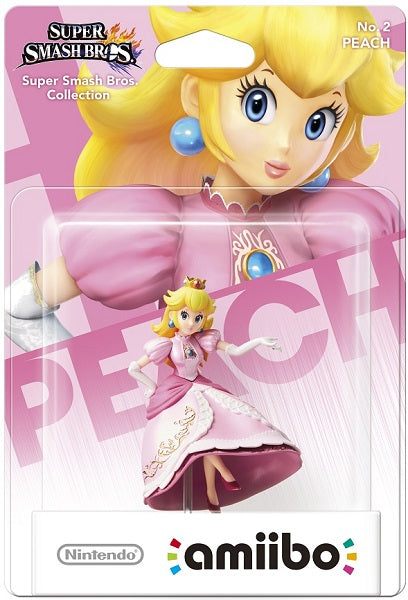 Amiibo S. Smash Bros: Peach (imp) (Figura) Nintendo