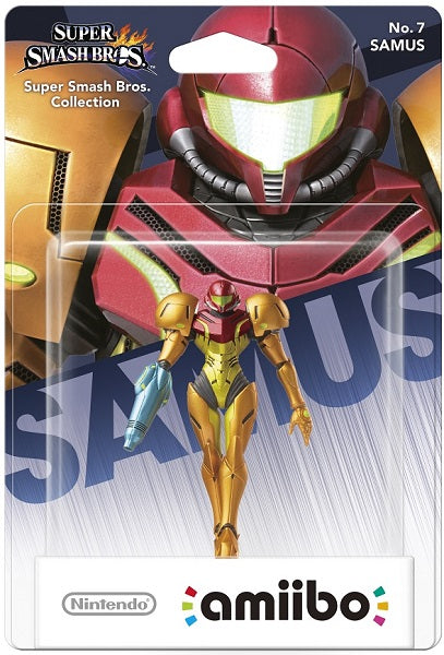 Amiibo S. Smash Bros: Samus (imp) (Figura) Nintendo